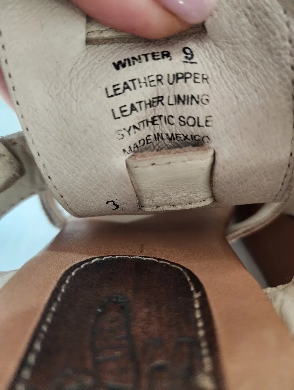 Freebird by Steven Winter Wedge Sandals 9 Leather Studded Gladiator Boho